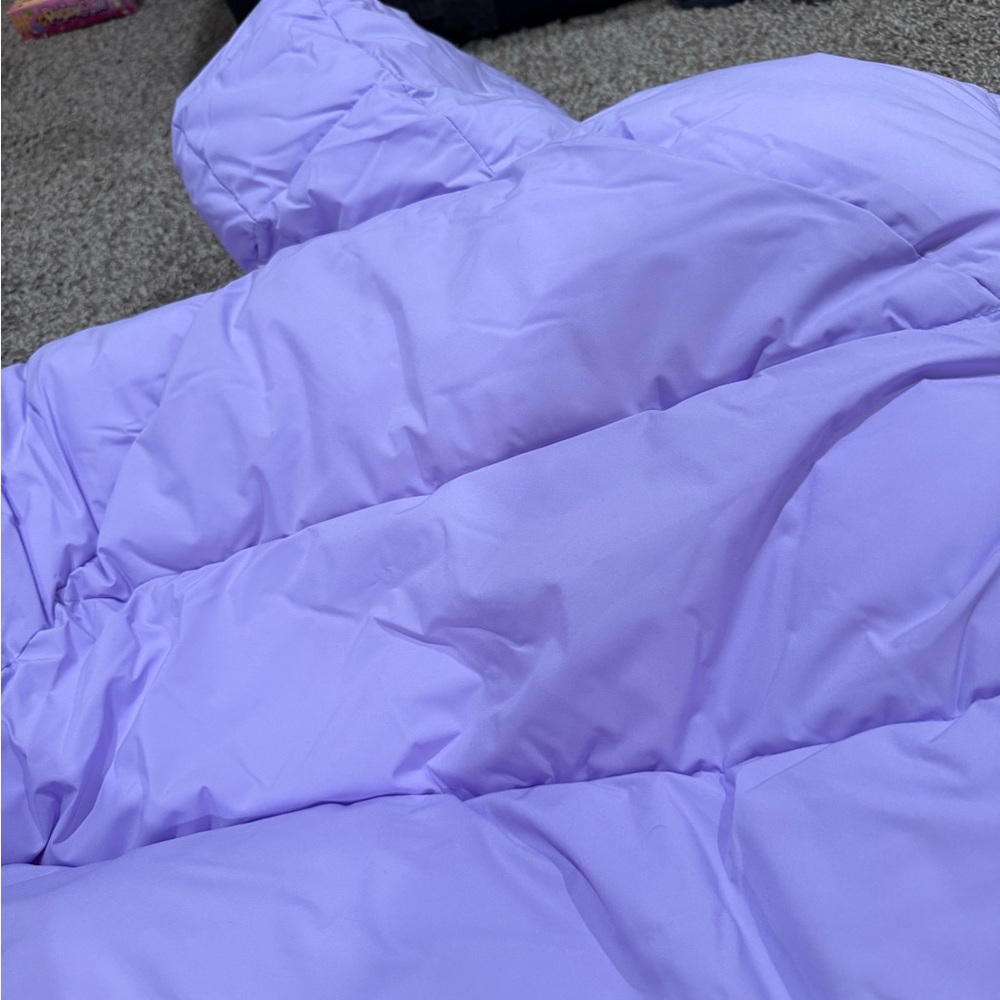 🥞Snow sport short Purple Puffer warm Jacket - Picture 15 of 16